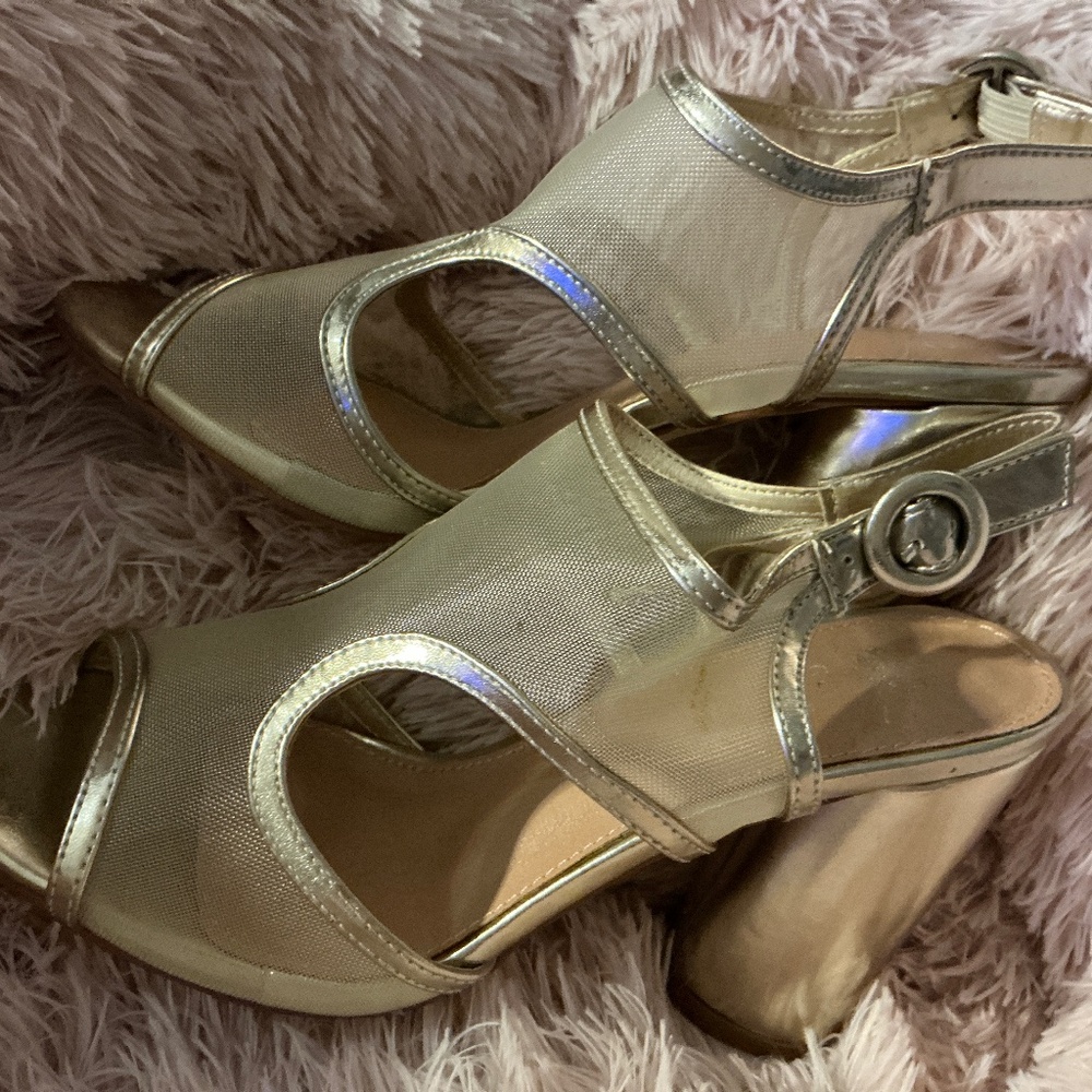 Gold Heels, NWB